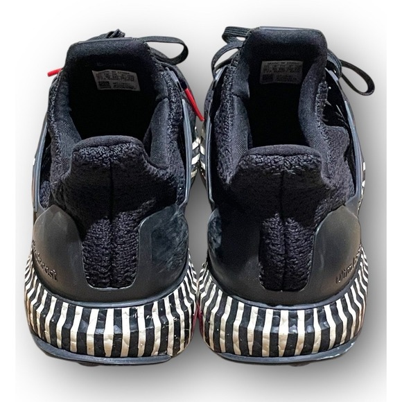 Adidas UltraBoost Size 10.5 - Striped Boost 2020 Black Red YYA 606001 FY8382 Men main image 2
